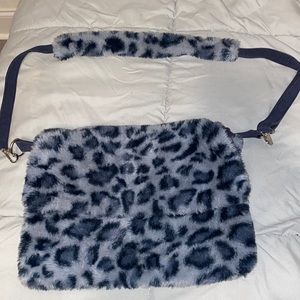 Blue Cheetah Purse
